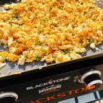 fried rice on blackstone.
